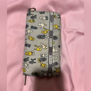 Gray and Yellow Small Pets Pouch